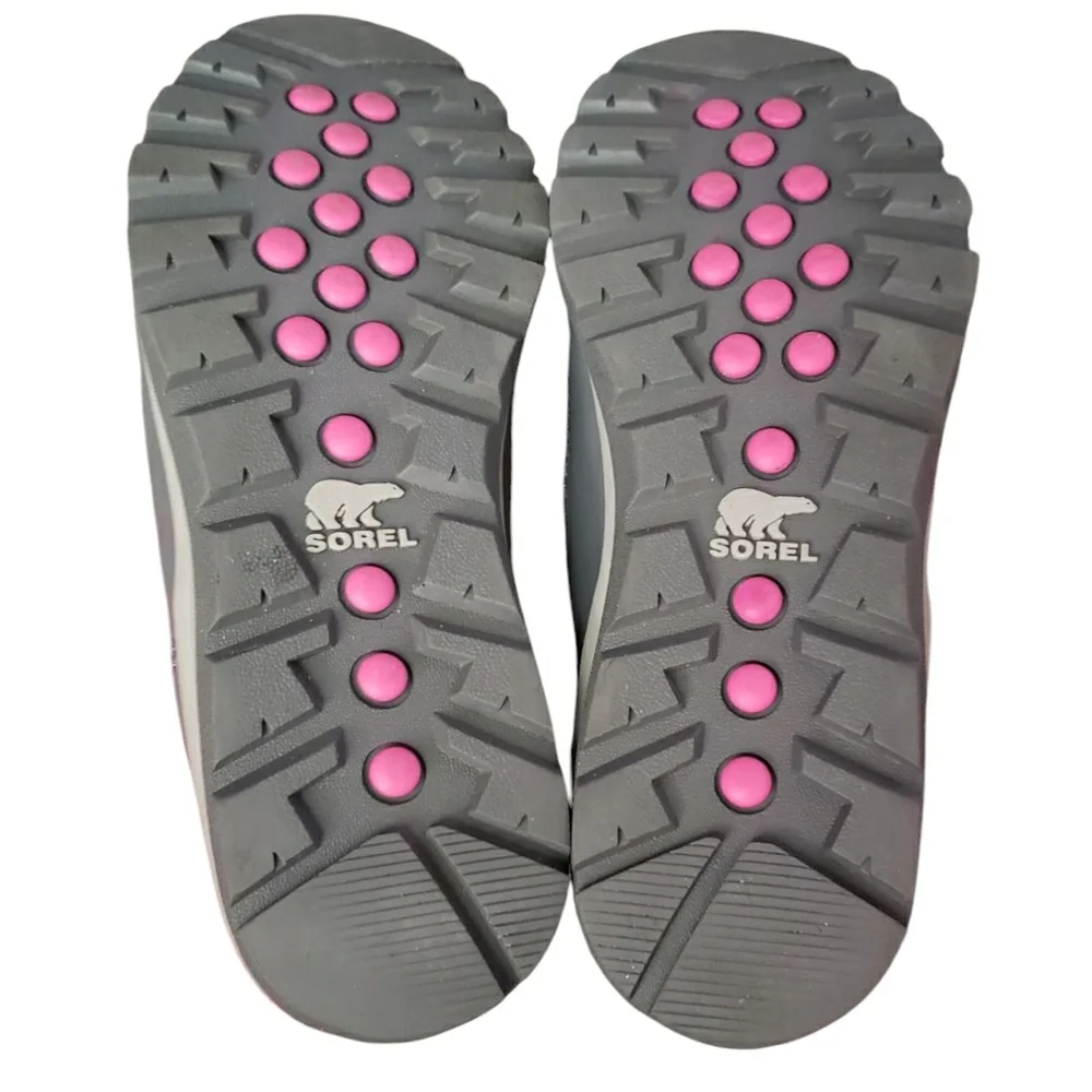 Sorel Boots Womens 6 Pink Quilted Winter Snow Rain Waterproof Insulation Boot